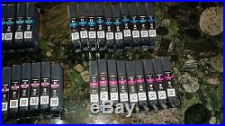 Empty Genuine Canon PGI-72 ink cartridges with Chips and Caps. Lot of 123