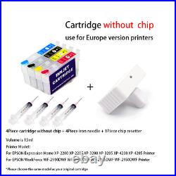 Empty Refill Ink Cartridge And Resetter For Epson XP 2200 2205 3200 3205 4200