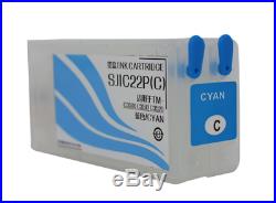 Empty Refill Ink cartridge for Epson TMC3500 TM-C3520 TM-C3510 with chip reseter