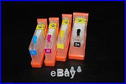 Empty Refillable Cartridges (4 Colors) for Primera LX900/RX900 Fast shipping