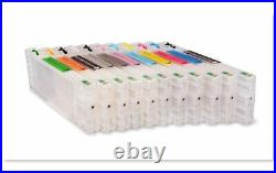 Empty Refillable Ink Cartridge For EP Stylus Pro 4900 4910 Printer 11Colors/Set