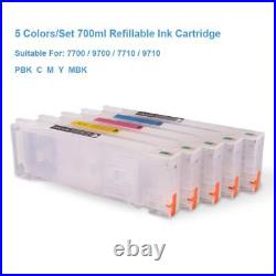 Empty Refillable Ink Cartridge For Epson Stylus Pro 7700 9700 7710 9710 Printer