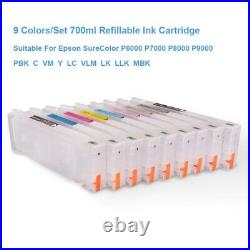 Empty Refillable Ink Cartridge For Epson SureColor P6000 P7000 P8000 P9000 Print