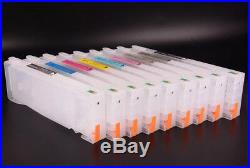 Empty Refillable Ink Cartridge With Resetable Chip For EPSON Stylus Pro7800 9800