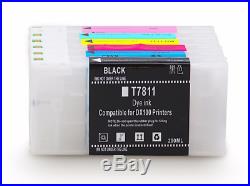 Empty Refillable Ink Cartridges for Fujifilm frontier-s DX100 With Chip 6pcs/set