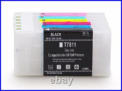 Empty Refillable Ink Cartridges for Fujifilm frontier-s DX100 With Chip 6pcs/set