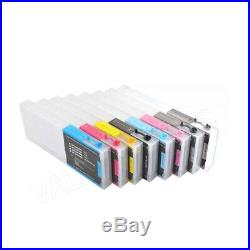 Empty Refillable ink Cartridge for Epson Stylus Pro 4880 + FREE Chip Resetter