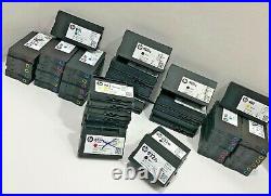 Empty Virgin Genuine HP 952 951 950 933 Inkjet Ink Cartridges Lot of 49 USED