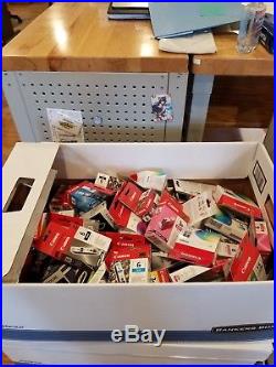 Entire Lot of Canon and Lexmark Ink Jet Cartridges 77 Total OEM NIB