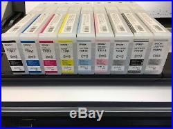 Epson 11880 Empty Cartridges with Chips reset to 100%