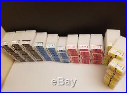 Epson 786 Empty Virgin Ink Cartridges Mixed lot of 99 Blk, Cyan, Yellow, Magent
