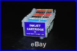 Epson R2000 Empty Refillable Ink Cartridges (8 colors) with ARC US Fast Shipping
