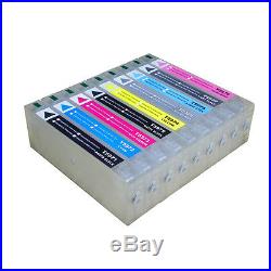 For Epso n Stylus Pro 7890 9890 7908 9908 Printer Refillable Ink Cartridge Empty