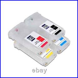 For HP 728 728XL Refillable Ink Cartridge With Chip For HP DesignJet T730 T830