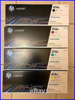 GENUINE HP LaserJet Toner 414A Set FACTORY SEALED W2020A W2021A W2022A W2023A
