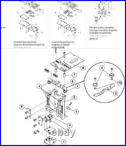 GRAPHTEC #792800702 pen relay board, FC8000/FC8600