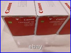 Genuine Canon 118 Full CMYK Toner Set New in Sealed Boxes