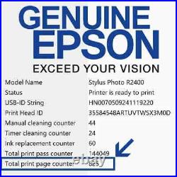 Genuine Epson DX5 Unlocked Printhead R1800 R2400 1800 2400 9880 4400 4800 Tested