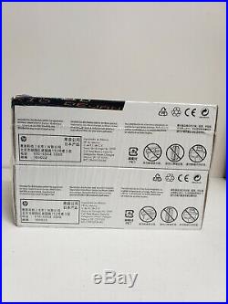 Genuine Factory Sealed HP CF410X Black Toner Cartridges in a Dual Pack CF410XD