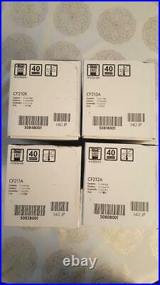 Genuine HP 131A Toner Full Set CF210X CF211A CF212A CF213A New Original