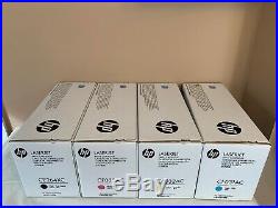 Genuine HP CE264X CF031A CF032A CF033A 646A 646X Cartridges New Sealed Boxes OEM