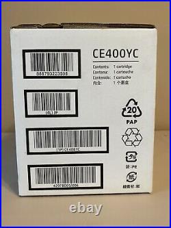 Genuine HP CE400YC (CE400A CE400X) Black 507A High Yield Sealed Box! 2021 OEM