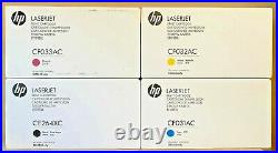 Genuine HP CMYK CE264XC CF031AC CF032AC CF033AC 646A Cartridge Sealed Boxes! OEM