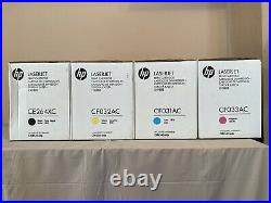 Genuine HP CMYK CE264XC CF031AC CF032AC CF033AC 646A Cartridge Sealed Boxes! OEM