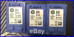 Genuine HP Empty VIRGIN never-refilled PRINTER INK CARTRIDGES Lot of 45