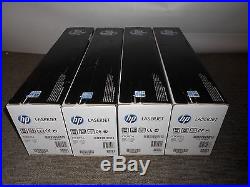 Genuine HP Factory Sealed HP CB380A CB381A CB382A CB383A 823A 824A LOT OF 4