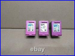 Genuine HP60,60XL, 63,63XL Empty Ink Cartridges Never Refilled Lot of 34