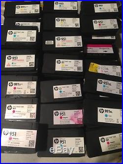 Genuine Lot Of 232 Nearly Full HP 951/951xl Mixed C M Y K Ink Cartridges Used