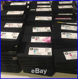 Genuine Lot Of 232 Nearly Full HP 951/951xl Mixed C M Y K Ink Cartridges Used