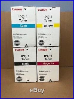 Genuine Sealed Canon IPQ-1 Blk Cyn Mag Yel Toners ImageRUNNER