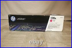 HP 128A Laser Jet Black, Magenta and Yellow Print Cartridge (Lot of 3)