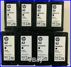 HP 62 Instant Ink Black lot of 400 Virgin Empty Ink Cartridges