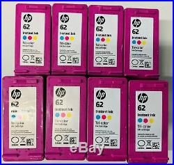 HP 62 Instant Ink Color lot of 400 Virgin Empty Ink Cartridges