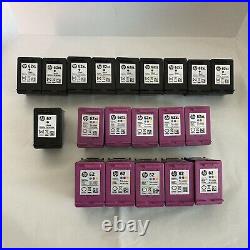 HP 62 XL Black & Tricolor Genuine Lot of 20 Empty Never Refilled Cartridges
