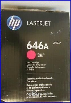 HP 646A Magenta Original LaserJet Toner Cartridge (CF033A)
