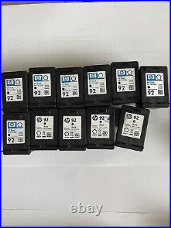 HP 92, 93, 94, 95, 63XL & 63 (Black /Tri) EMPTY Virgin Ink Cartridges Lot of 35