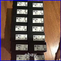 HP 952XL Etc Magenta Black Cyan Yellow Ink Cartridges Lot of 200 Empty Used