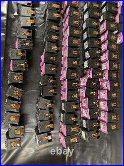 HP INK 61,62,63,67,901,64,302, EMPTY LOT of 105