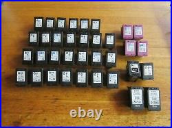 Hewlett Packard HP 61 Empty Print Cartridges Virgin Never Refilled Lot 33 +245xl