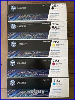 Hp laserjet 215A Empty Ink Cartridges 5 Total (W2310A-W2313A)