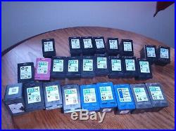 Ink Cartridges HP Black Used 26 Pieces Empty Ink