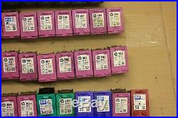 Job Lot X 100 HP Empty Mixed Colour Ink Inkjet Cartridges Original 301 300 22