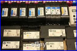 Job Lot X 167 HP Mixed Empty Printer Ink Toner Cartridges For Parts