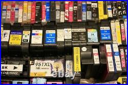 Job Lot X 249 Mixed Empty Printer Ink Toner Cartridges Tesco Asda Wilko Kodak