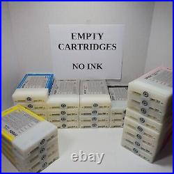 LOT 28 EMPTY Epson Stylus Pro Ink Cartridge T6036 T6034 T6037 T6035 T6023 T6039