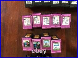 LOT 32 empty virgin HP 63 / 60 ink cartridges for refill or recycle. XL incl
